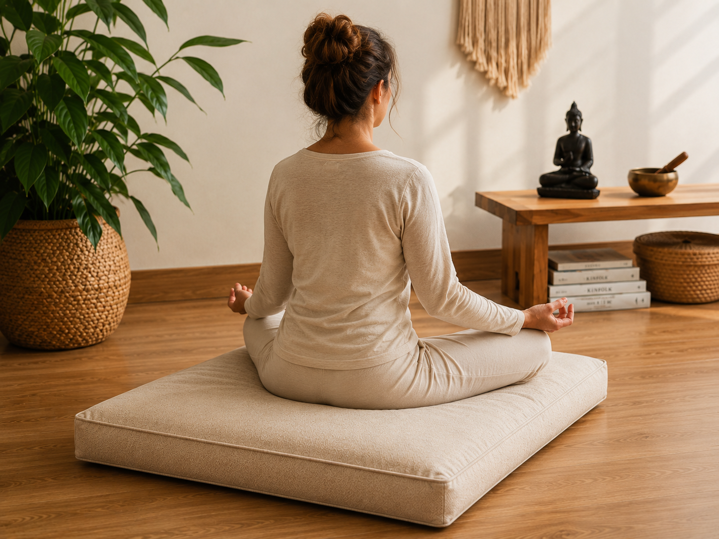 Zabuton per Yoga e Meditazione in Fibre Naturali ORGONICO®