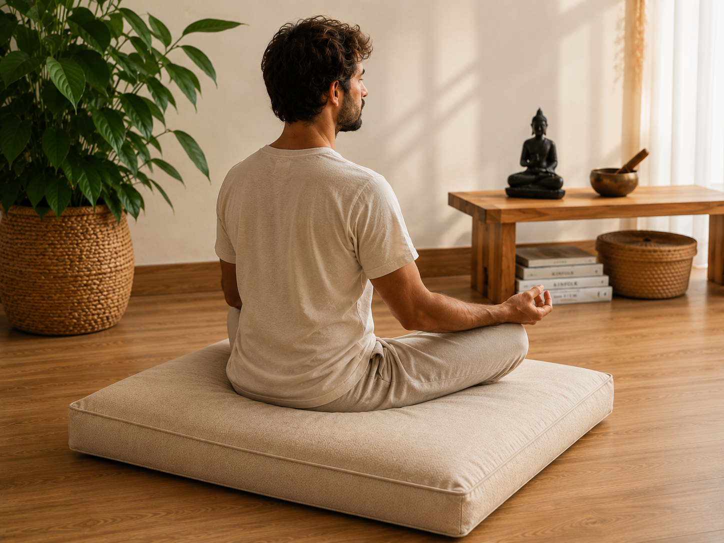 Zabuton per Yoga e Meditazione in Fibre Naturali ORGONICO®