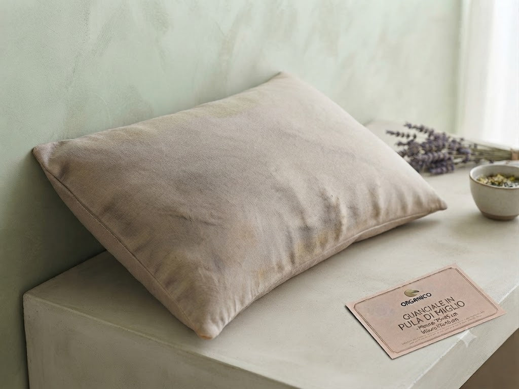 Guanciale Naturale Sonno con Pula di Miglio