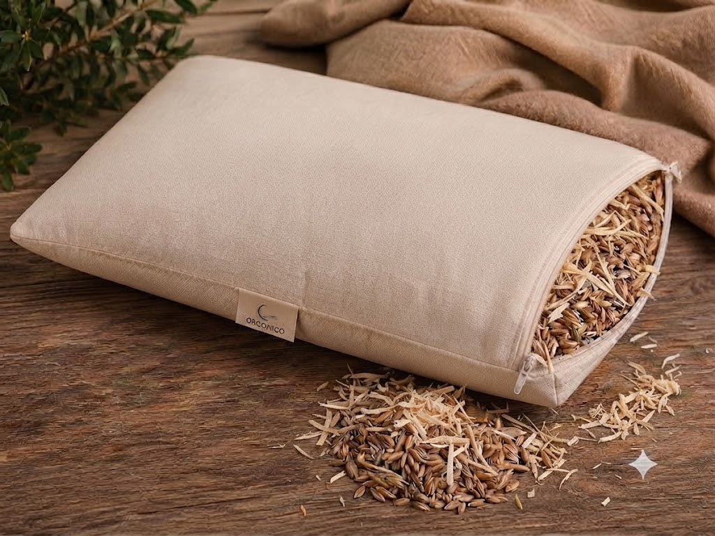 Guanciale Naturale Sonno con Cirmolo e Pula di Farro